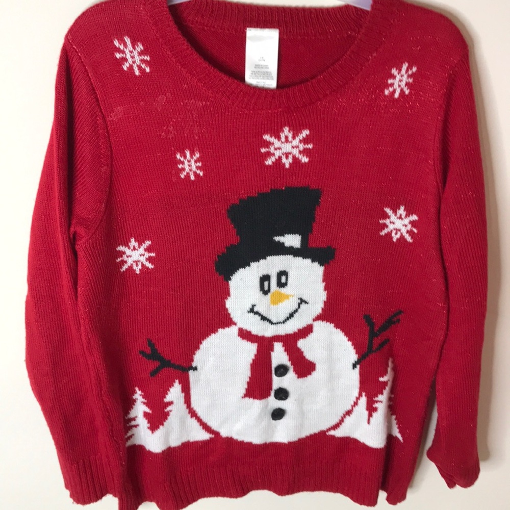 Snowman Christmas Sweater
